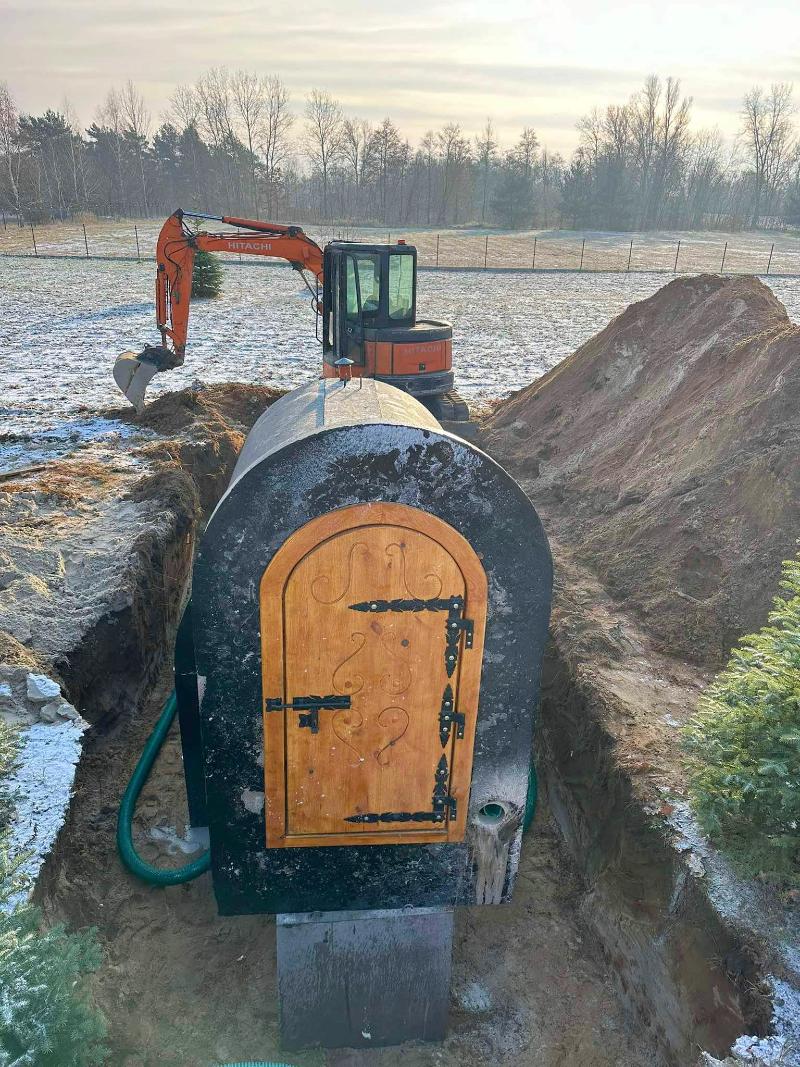 piwniczka betonowa półokrągła 1b